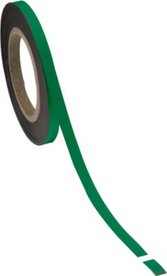 Magneetband, lichtgroen, 10 x 10.000 mm