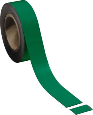 Magneetband, lichtgroen, 40 x 10.000 mm