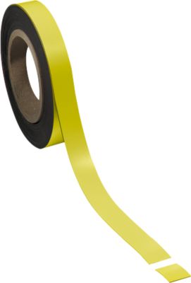 Magnetband, gelb, 20 x 10000 mm