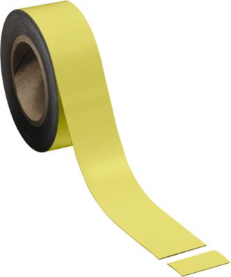 Magnetband, gelb, 50 x 10000 mm