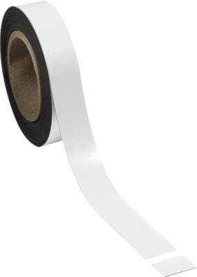 Magnetband, weiß, 30 x 10000 mm