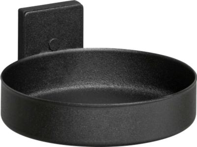 Magnethalter WFI, runde Schalenform, bis 7,5 kg, Ø 90 mm, Stahl, schwarz, 2 Stück