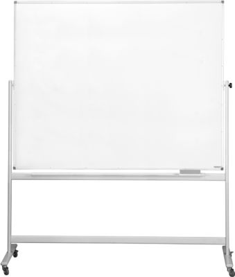 magnetoplan® Whiteboard, mobil, lackiert, H 1200 x B 1800 mm