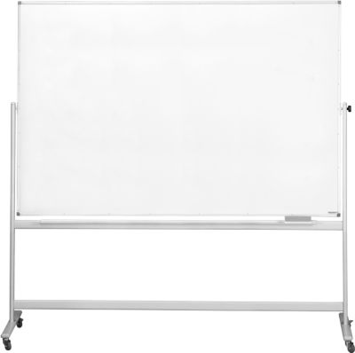 magnetoplan® Whiteboard, mobil, lackiert, H 1200 x B 2200 mm
