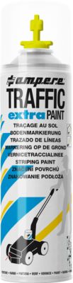 Markierungsfarbe Traffic® Extra, für Bodenmarkierungsgeräte, wetterfest, Reichweite 50 m, 500 ml, gelb
