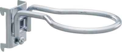 Maschinenhalter WFI, für Lochplatten mit Lochgröße 9 x 9 mm & Lochabstand 38 mm, B 60 mm, Stahl, 5 Stück