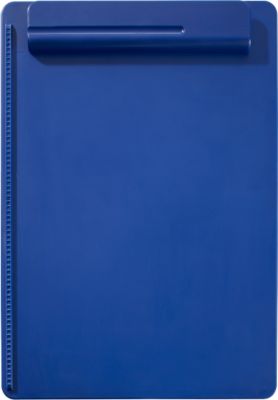 MAUL Klemmbrett, DIN A4, Kunststoff, mit Stifthalterung, blau