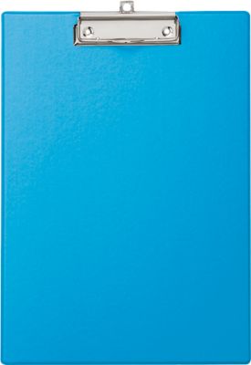 MAUL Klemmbrett mit Folienüberzug, DIN A4, mit Aufhängeöse, 319 x 229 x 13 mm, hellblau