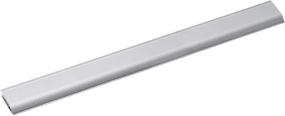 Maul Klemmleiste, Aluminium, L 428 x B 40 x H 13 mm, besonders flach, Klemmweite 10 mm