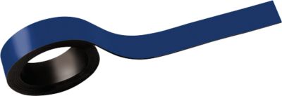 Maul Magnetstreifen, beschriftbar, 2 Stück, L 1000 x B 15 mm, blau