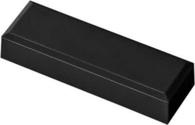 MAUL Rechteckmagnete, 53 x 18 x 10 mm, 20 Stück, schwarz