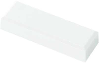 MAUL Rechteckmagnete, 53 x 18 x 10 mm, 20 Stück, weiß