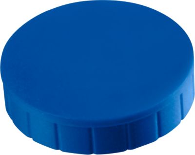 MAUL Solidmagnete, ø 20 x 7,5 mm, 10 Stück, blau