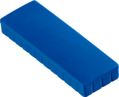 MAUL Solidmagnete, 54 x 19 mm, 10 Stück, blau