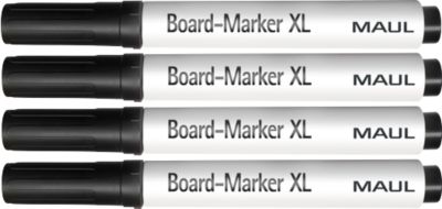 MAUL Tafelschreiber XL, schwarz, 4 Stück