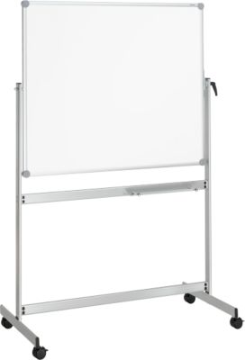 MAUL Wende-Whiteboard Revolve, mobil, beschichtet, 1000 x 1200 mm