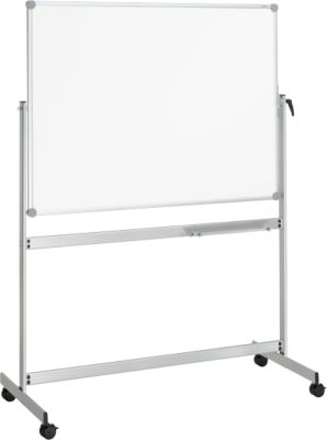 MAUL Wende-Whiteboard Revolve, mobil, beschichtet, 1000 x 1500 mm