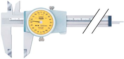 Messschieber m.Rundskala 150mm