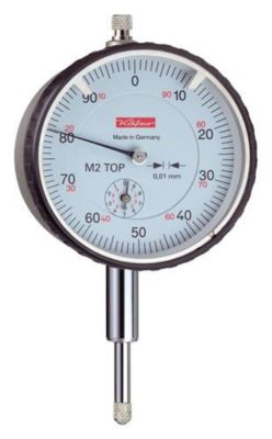 Messuhr M2 Top 10mm Abl.0,01mm KÄFER