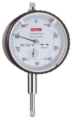 Messuhr M2 Top S 10mm Abl.0,01mm m.Stossschutz KÄFER