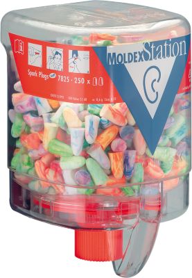 MOLDEX Gehörschutzstöpsel Spark Plugs soft 7825 Spenderstation