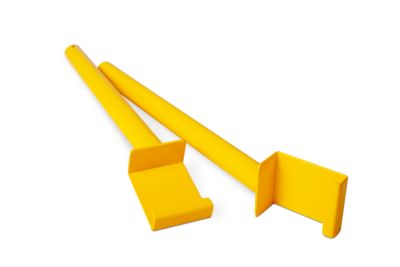 Montagewerkzeug a.m.p.e.r.e., für Regalanfahrschutz ECO Rack®, L 600 mm, feuerverzinkter Stahl, gelb