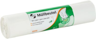 Müllbeutel 60 liter, LDPE, 50 Stk./ Rolle