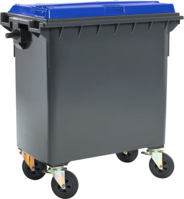Müllcontainer MGB 770 FD, Kunststoff, 770 l, schwarzblau