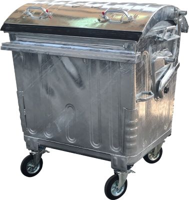 Müllcontainer, Stahl, 1100 l
