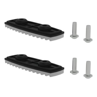 Munk nivello® Fussplatte, besserer Halt, geeignet für Leitern ab Baujahr 2019, 2 Stück, für Holmhöhe 85/98 mm
