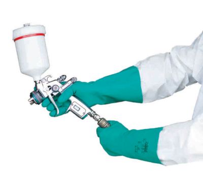 Nitril-Schutzhandschuh Neutron, Chemikalien- und flüssigkeitsdicht, 12 Paar, Größe L