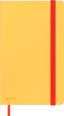 Notizbuch Leitz Cosy, DIN A5, kariert, 100 g/m² Papier, 80 Blatt, Hardcover, gelb