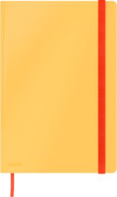 Notizbuch Leitz Cosy, DIN B5, kariert, 100 g/m² Papier, 80 Blatt, Hardcover, gelb