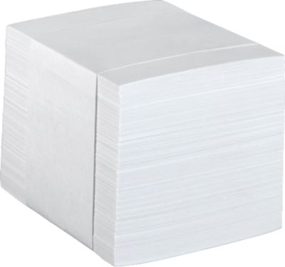 Notizzettel-Nachfüller, 85 x 85 mm, weiß