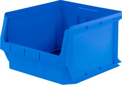 Opbergbakken SSI Schäfer PROFI LF 543 serie, PP kunststof, L 520/450 mm x B 470/450 mm x H 300 mm, 57 l, blauw