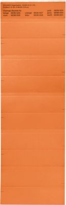 Organisationsstreifen, orange