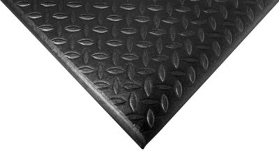 Orthomat® Arbeitsplatzmatte Diamond, schwarz, lfm. x B 900 mm