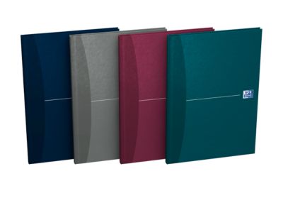 Oxford Office-Buch, gebunden, DIN A4, kariert, 5er Pack