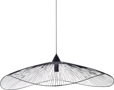 Paperflow Deckenleuchte VAGALA, Ø 1000 mm, Metallgehäuse, schwarz