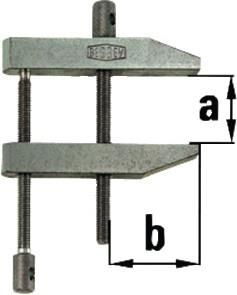 Parallelschraubzwinge PA Spann-W.36mm A.19mm BESSEY