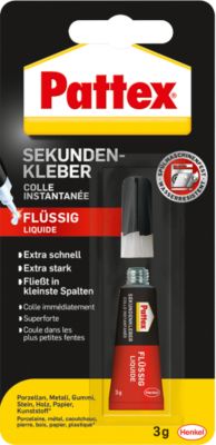 Pattex Sekundenkleber Classic flüssig, 3 g