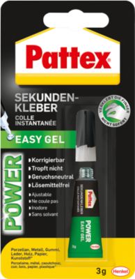 Pattex Sekundenkleber Power Easy Gel, 3 g