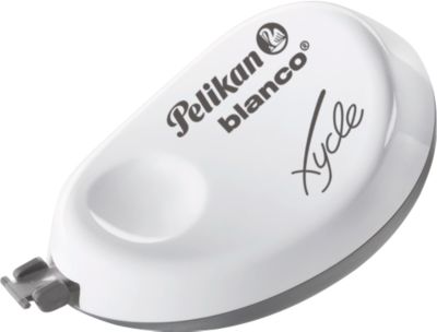 Pelikan Korrekturroller blanco® Xycle® B920, weiß, Griffmulde, ohne Lösungsmittel, seitl. Anwendung