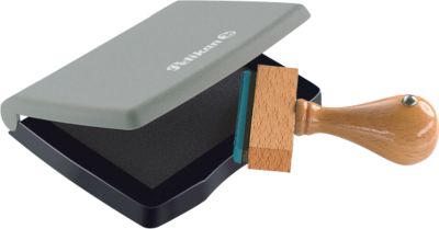 Pelikan Stempelkissen Gr. Nr. 3, für Gummi- und Polymerstempel, Fläche 5 x 7 cm, schwarz