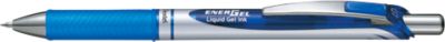 Pentel Gel-Tintenroller EnerGel BL 77, blau, 12 St.
