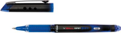 PILOT Tintenroller V-Ball Grip, blau, Strichstärke 0,6 mm, 12 Stück