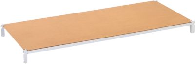 Plateau à poser pour étagère de rayonnage universel - l. 1000 x P 300 mm - capacité de charge par étagère 170 kg - panneau de fibres de bois