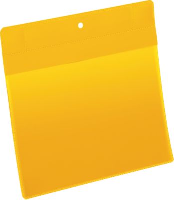 Pochettes magnétiques néodyme l. 210 x H 148 mm (A5 paysage), 10 p., jaune
