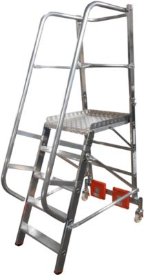 Podestleiter, Vario Alu, 5 Stufen