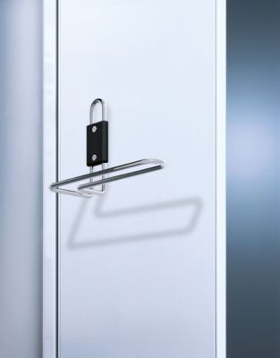 Porte-serviettes C+P, pour porte à tambour en acier